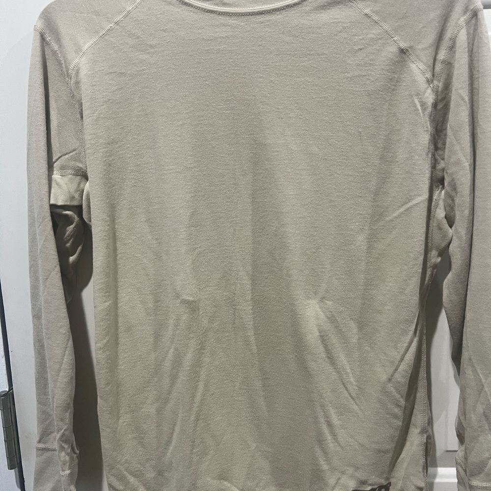 Men's FLAME RETARDANT Beige Long Sleeve Shirt